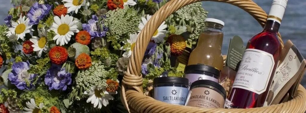 fødselsdagsgavekurv