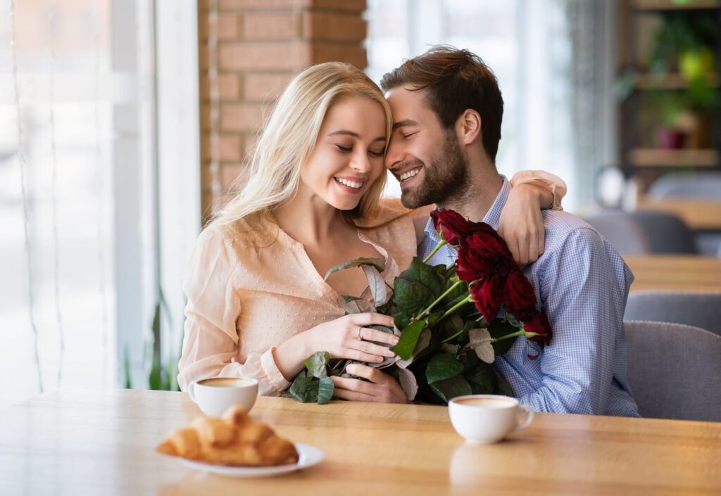 Buket roser Bryllupsdag