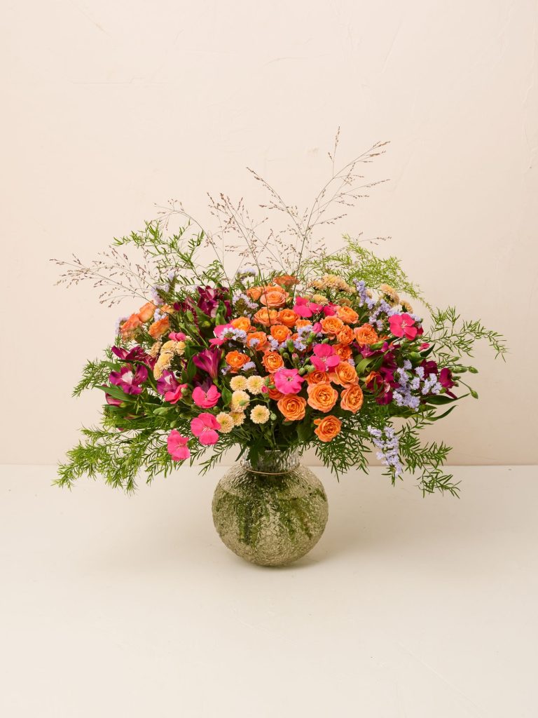 Blikfang buketten fra Interflora