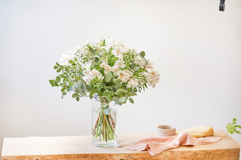 Buket med inkaliljer