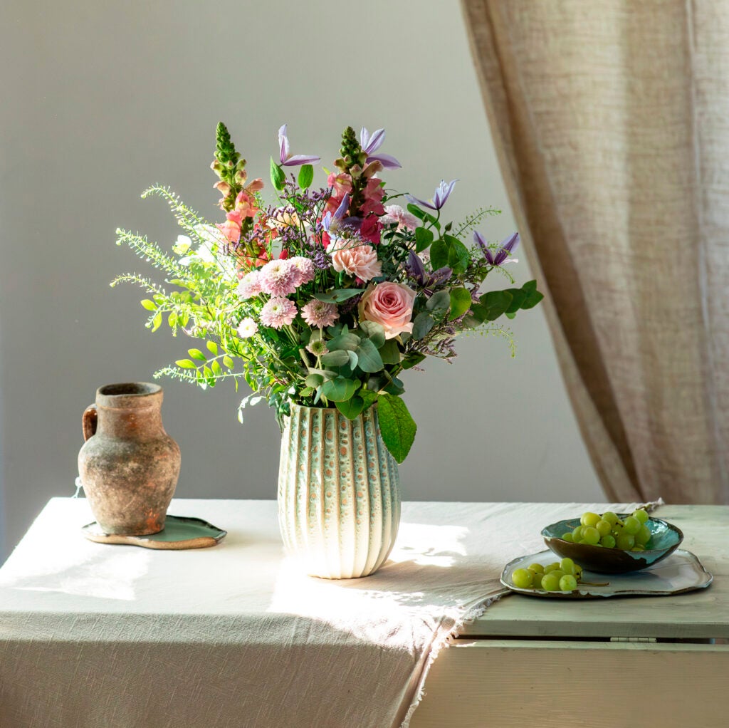 Den sødeste buket til mor på bord