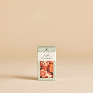 Flødekarameller med peanuts og sydesalt