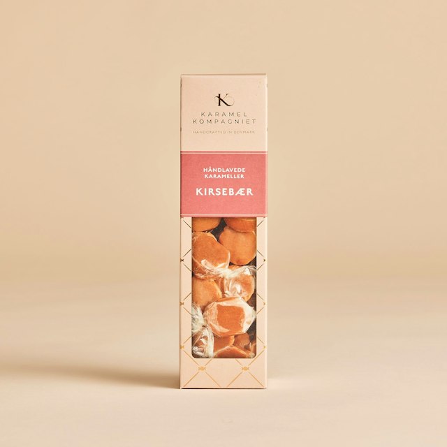 Klassiske karameller med kirsebær
