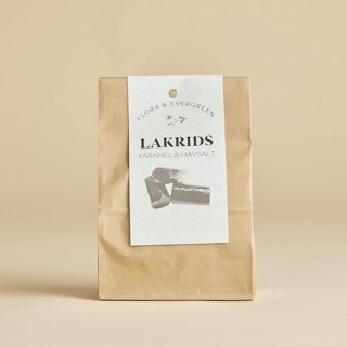 Flora & Evergreen Finsk Lakrids Karamel & Havsalt