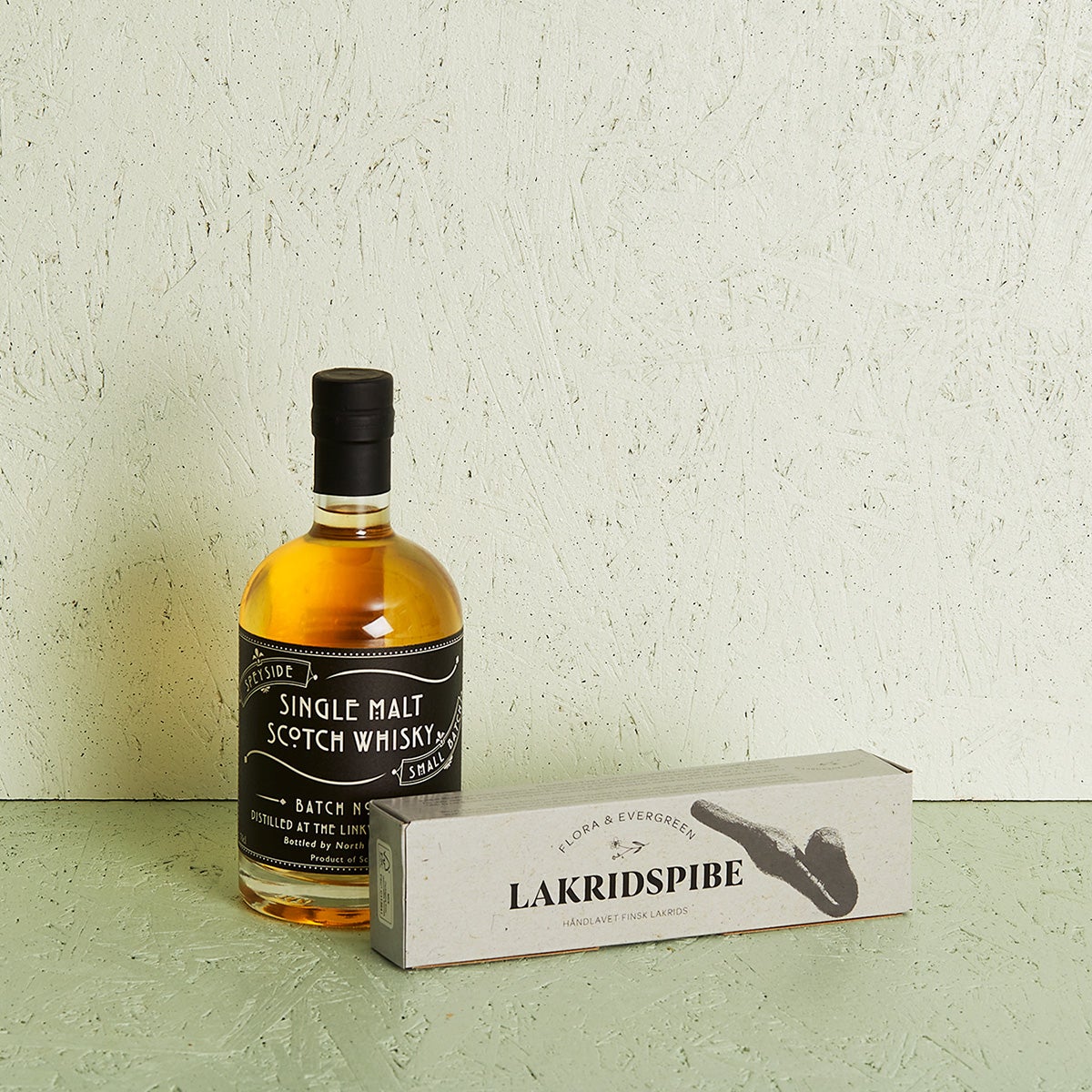 Linkwood whisky med lakridspibe