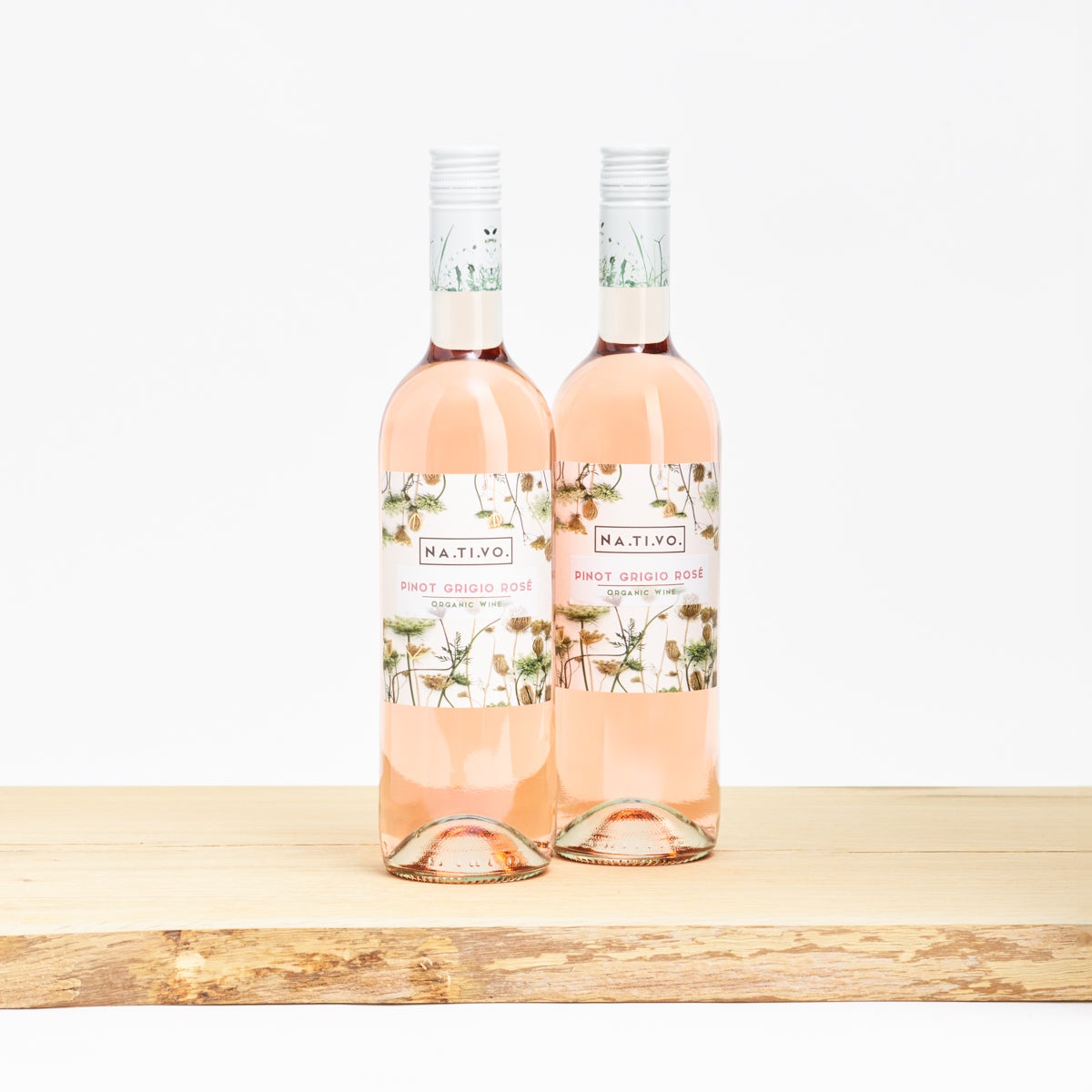 2 fl. Na.Ti.Vo Pinot Grigio Rosé Organic, Sicilien, Italy