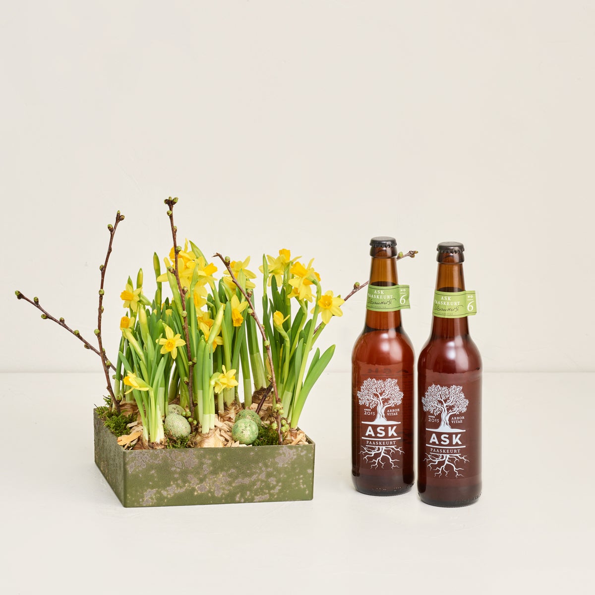 Forårsskål med téte a téte med to ASK påskeurt