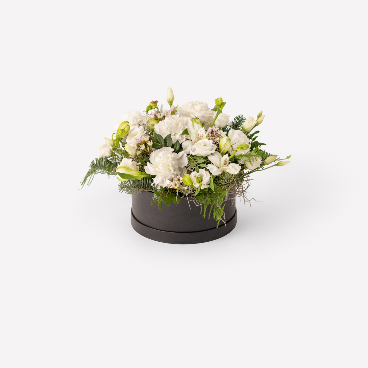 Floristens hvide juleæske