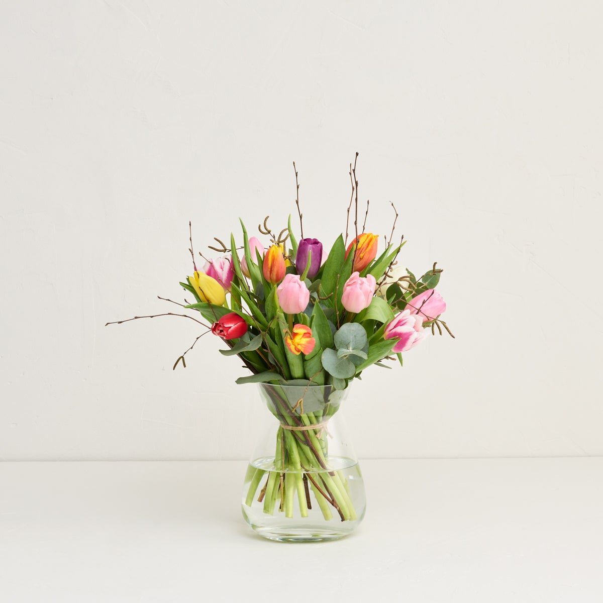 De farverige tulipaner