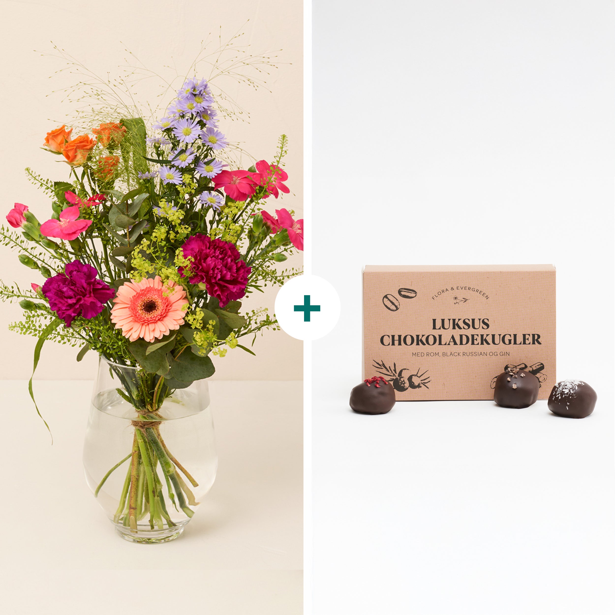 Den yndige til mor med luksus chokolade kugler