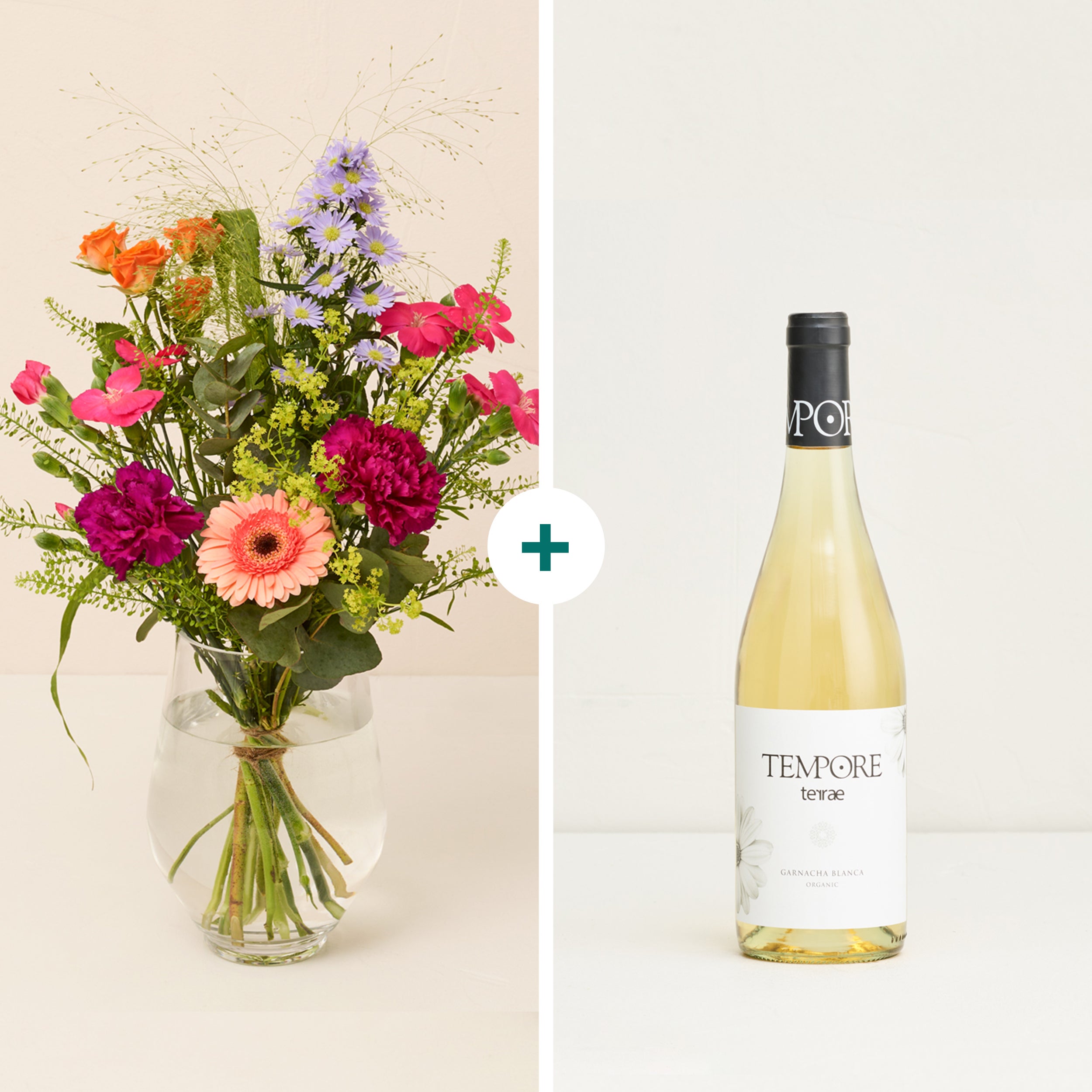 Den yndige til mor med Terrae Garnacha, Blanco, økologisk hvidvin