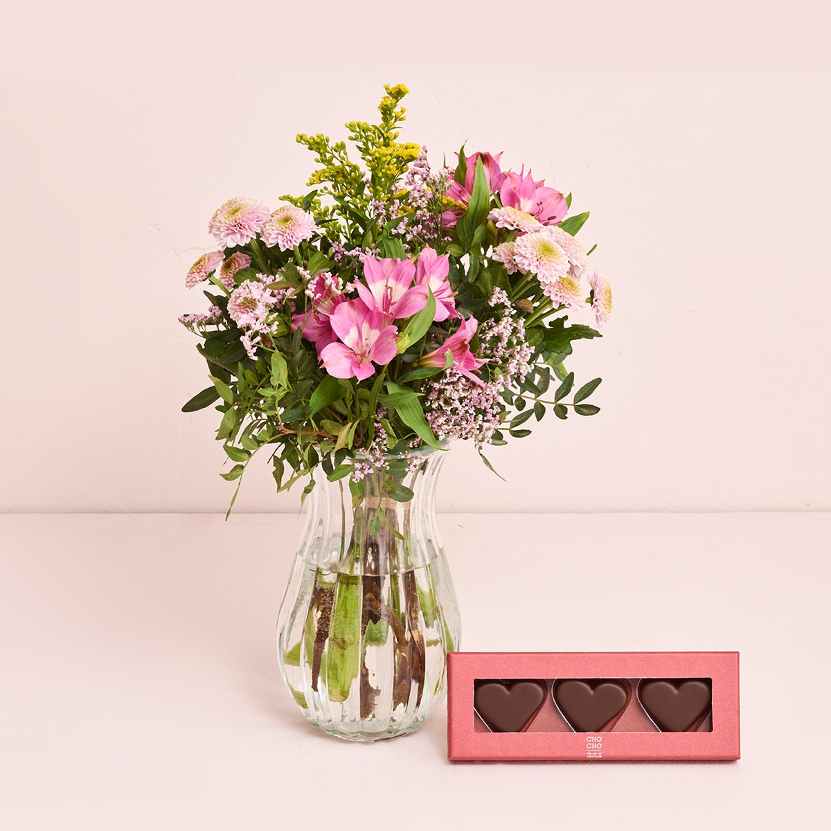 Den fine til mor med marcipanhjerter