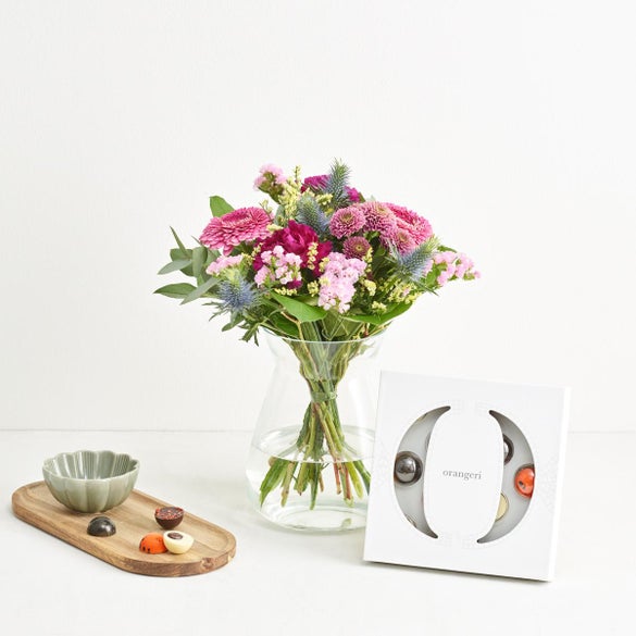 statisk violin tavle Mors Dag-gave 2023 - Send blomster og fejr din mor | Interflora