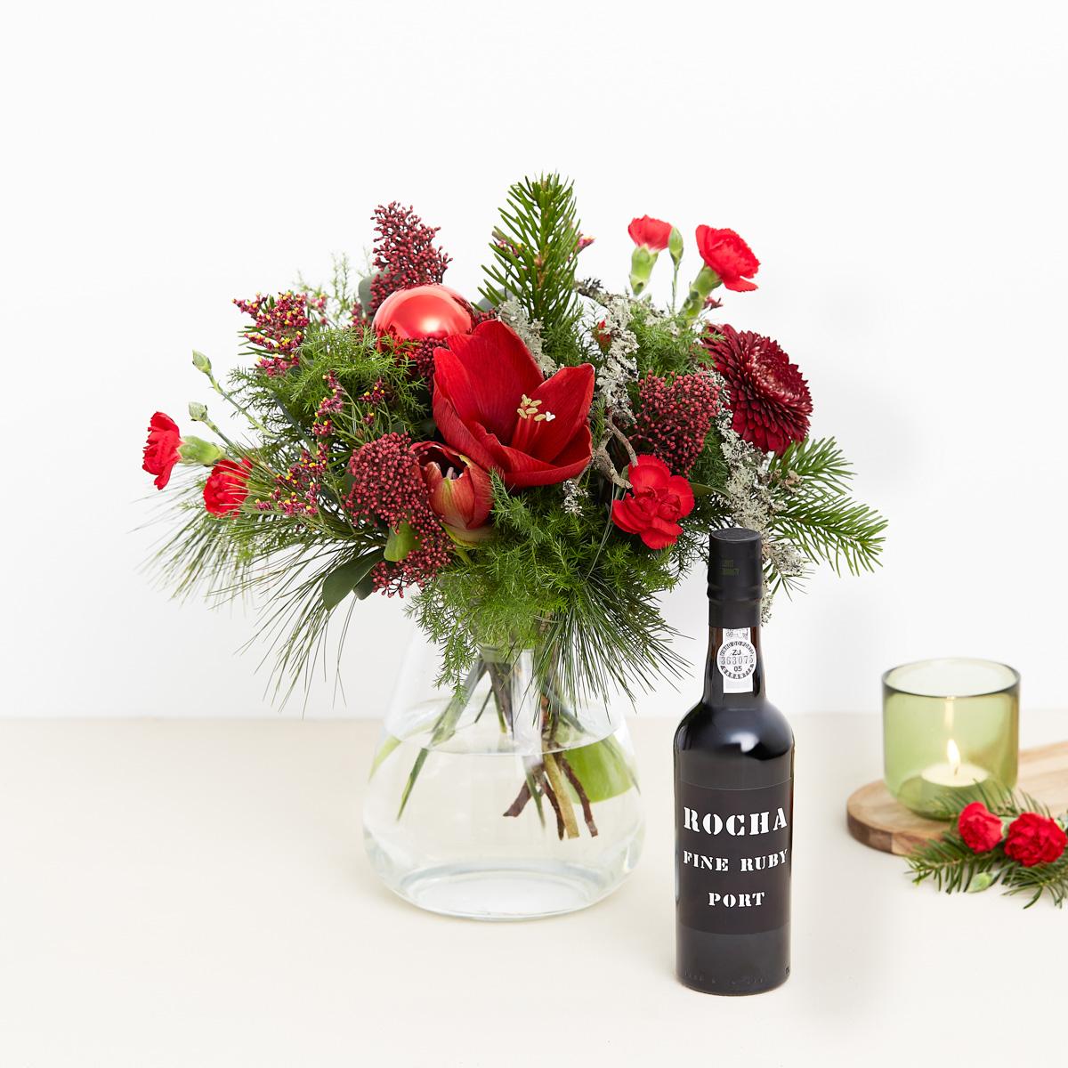 Den røde jul med Porto Rocha, Portvin