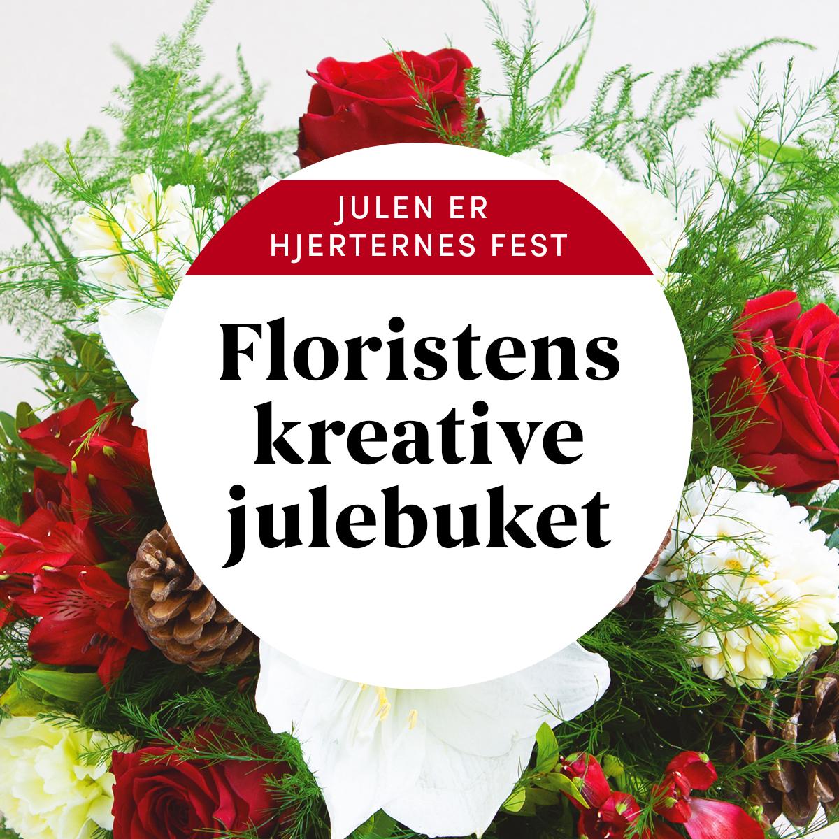 Floristens kreative julebuket