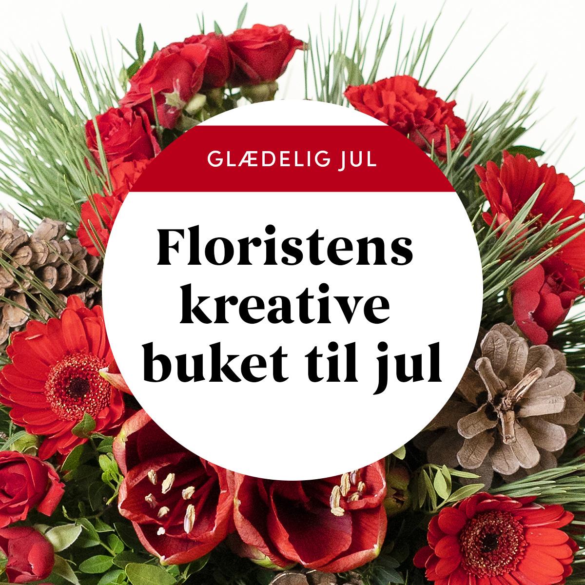 Floristens kreative buket til jul