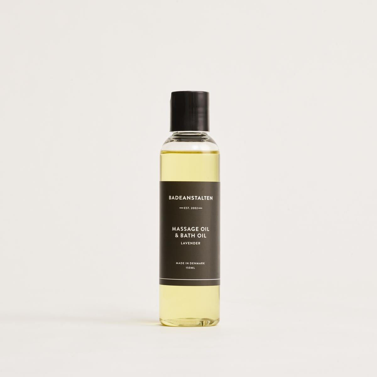 Badeanstalten - Bade og massageolie med lavendel, 150ml