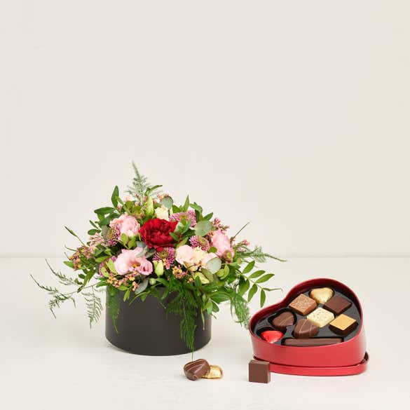 Send blomster og chokolade - En smagfuld gave | Interflora