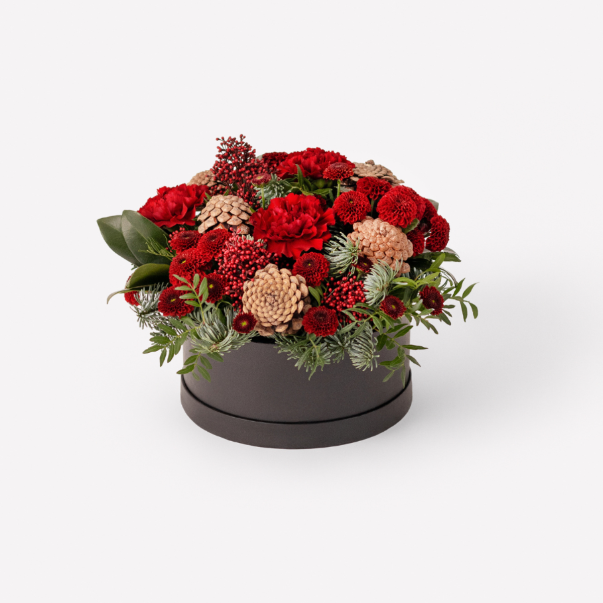 Floristens røde juleæske