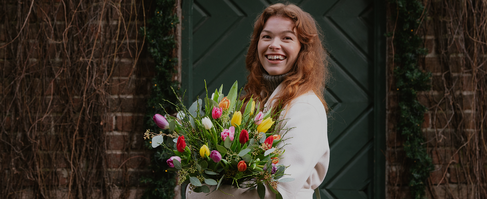 Overrask med en blomstrende hilsen