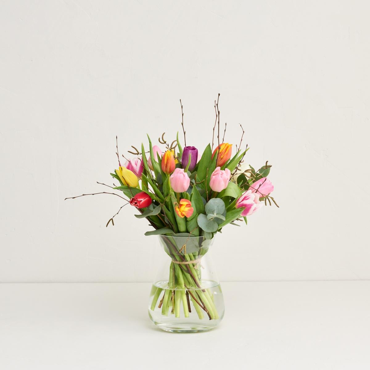 De farverige tulipaner