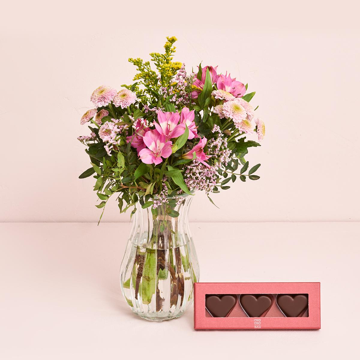 Den fine til mor med marcipanhjerter