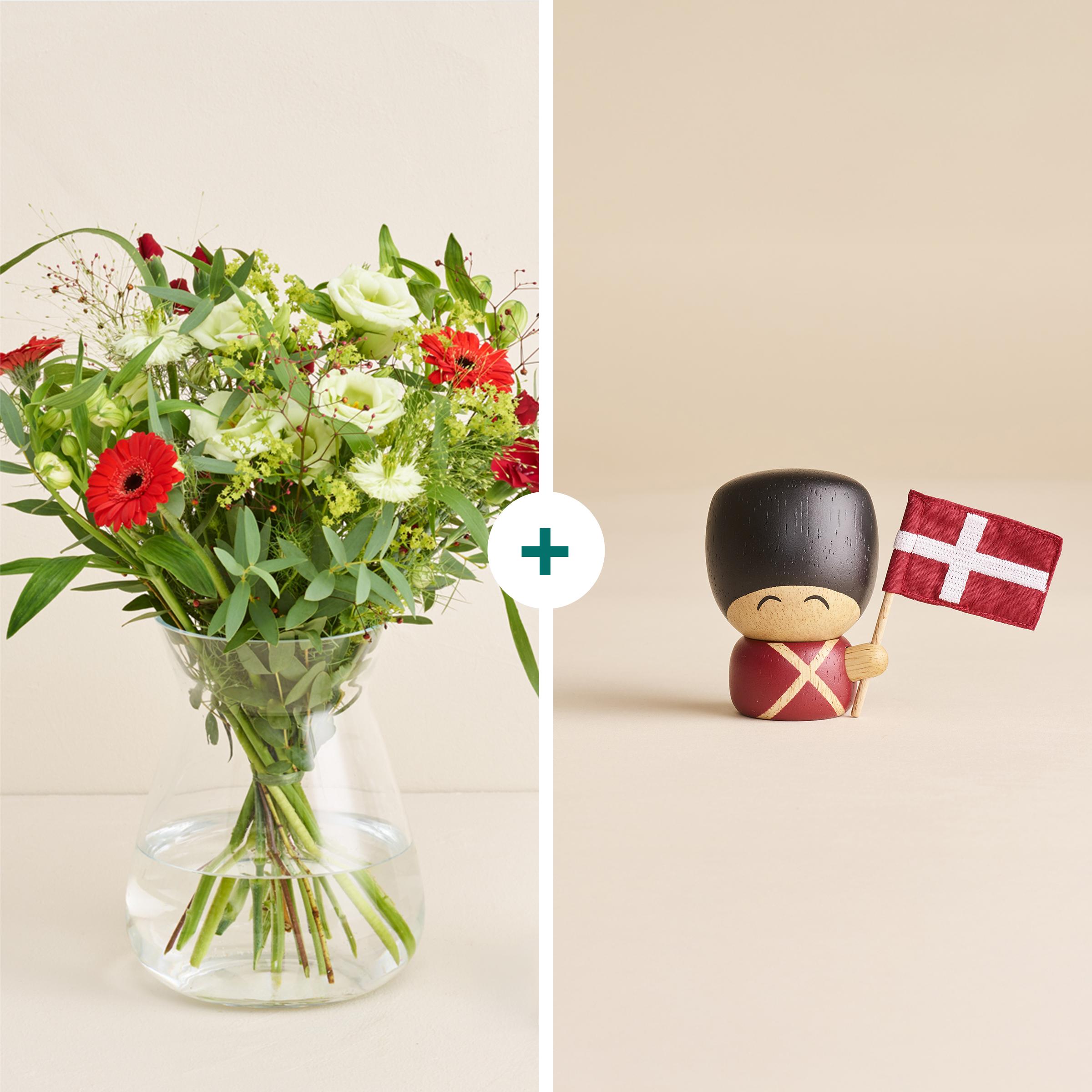 Den røde student med Frederik
