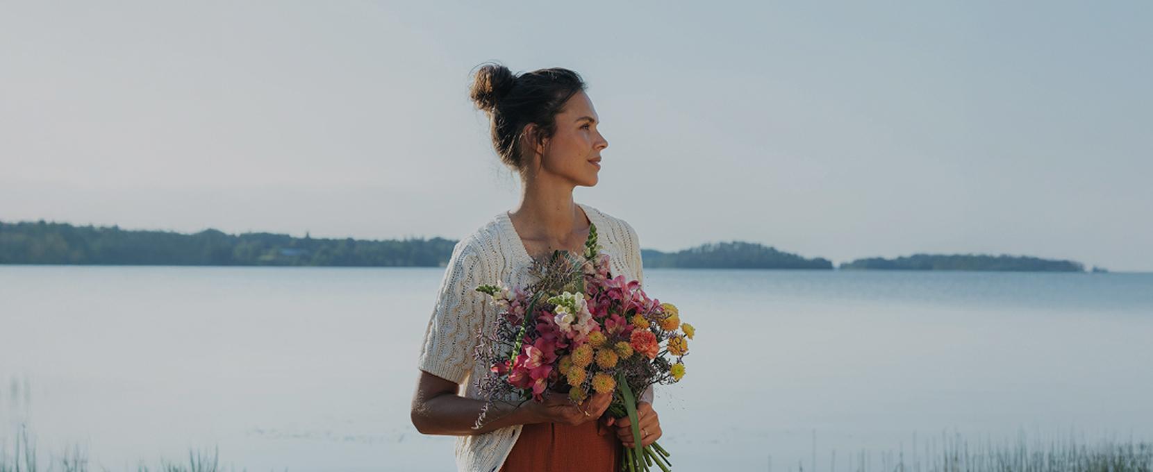 Overrask med en blomstrende hilsen