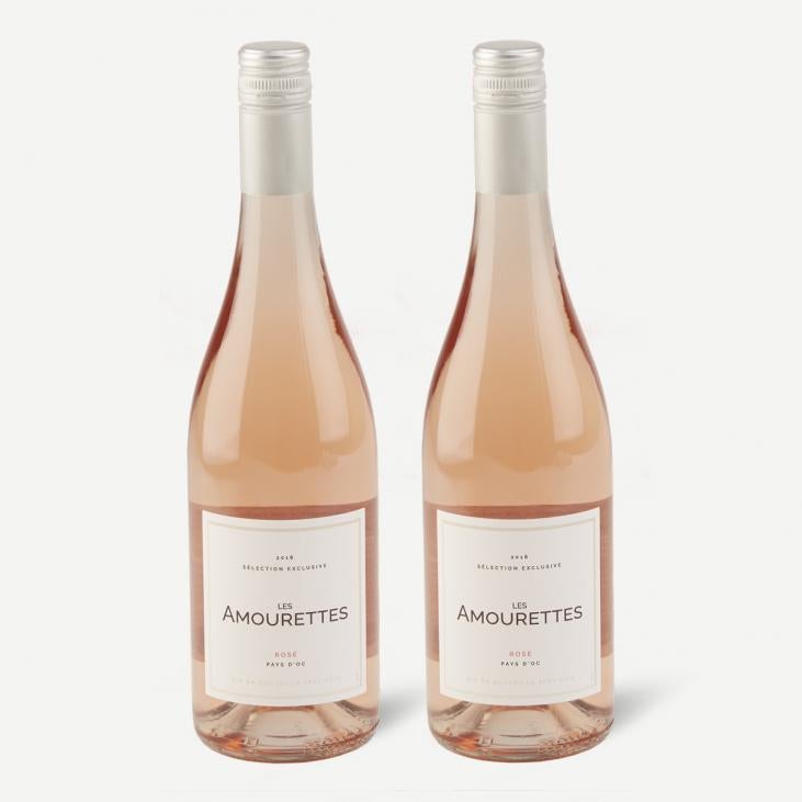 2 fl. Les Amouretts Rosé Pays d’Oc