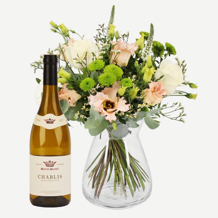 Elegant buket med Chablis