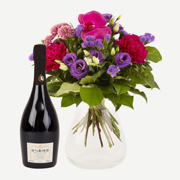 Funklende Flora med OddBird Spumante, alkoholfri