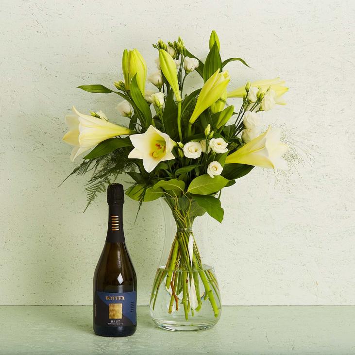 Den elegante med Botter Brut, Vino Spumante