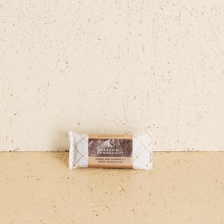 Karamel Bar med fløde og sydesalt