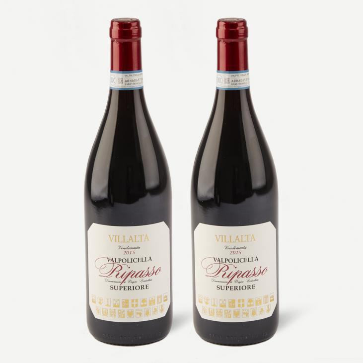 2 fl. Villalta, Valpolicella Ripasso Superiore, Veneto