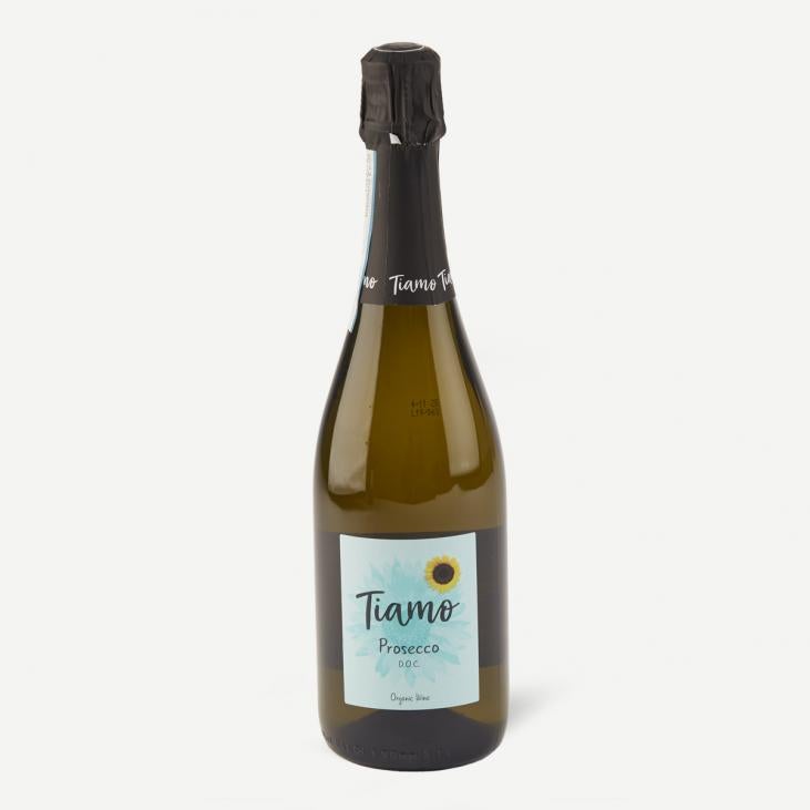Tiamo Prosecco, Organic grapes