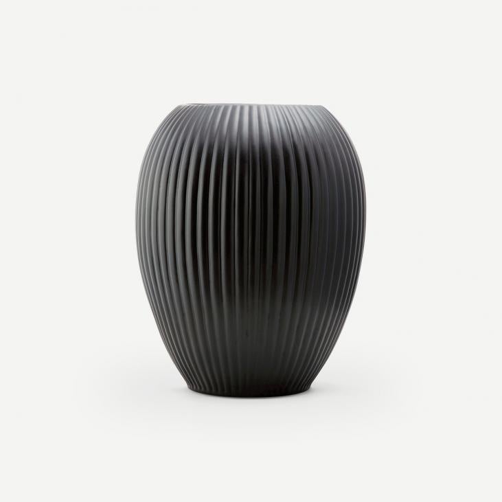Michael Andersen 4767 vase - sort, 38 cm
