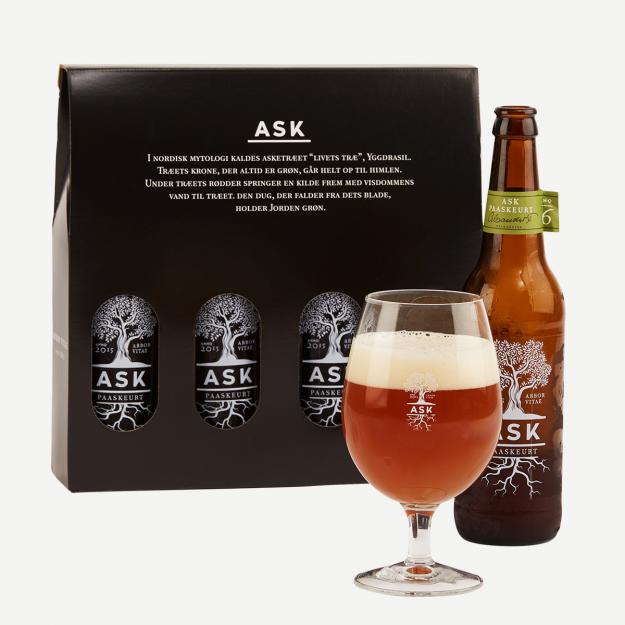 Fire ASK Paaskeurt i æske