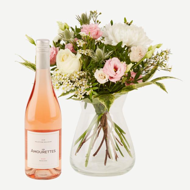 Henrivende hilsen med Les Amourettes rosé