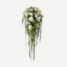 Brusende fald brudebuket - Interflora