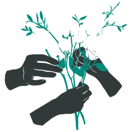 Landsdækkende blomsterlevering